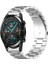 Huawei Watch Gt2 46MM Uyumlu Kordon Klasik Baklava Model Paslanmaz Çelik Metal Kayış 1