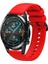 Huawei Watch Gt2 46MM Uyumlu Yumuşak Dokulu Soft Renk Silikon Kordon Kayış 1