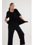 Kadın Plus Size Modal Kaşkorse Tshirt 2