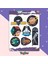 Uzay Sticker Seti, Astronot Temalı Sticker, 7 Adet Uzay Etiket 2