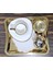 Luxury Gold Bone Porselen Kahve Fincan Takımı 03GLD01 2