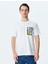 Regular Fit Bisiklet Yaka Kısa Kollu Pamuklu Baskılı Tişört 3