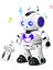 Uzaktan Kumandalı Işıklı Müzikli Dans Eden Akıllı Robot - Eğitici Robot Oyuncak Hediyelik 1