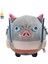 20CM Karikatür Anime Demon Slayer No Yaiba Inosuke Yuvarlak Peluş Bebek Tumbler Oyuncak Bebek Yastık (Yurt Dışından) 1
