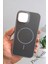 IPhone 13-14 Uyumlu Kılıf Magsafe Şarj Özellikli Karbon Fiber Premium Kapak 5