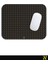 Kahverengi Renkli Dot Nokta Desenli Ergonomik Mouse Pad - 23 cm x 19 cm - Kaydırmaz Taban Ev ve Ofis Kullanımı Fare Altlığı Mousepad 4