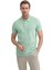 Erkek Polo Yaka Slim Fit Pike Düz Pamuklu Tişört 2