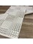 ZENITH1053 Mikrofiber Kaymaz Taban Yıkanabilir Antibakteriyel Modern Halı Krem Halı 2