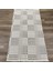ZENITH1053 Mikrofiber Kaymaz Taban Yıkanabilir Antibakteriyel Modern Halı Krem Halı 4
