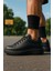 Günlük Erkek Spor Ayakkabı Bağcıklı Dikiş Detaylı Hafif Kalın Yüksek Taban Sneaker MC001 2