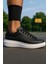 Günlük Erkek Spor Ayakkabı Bağcıklı Dikiş Detaylı Hafif Kalın Yüksek Taban Sneaker MC001 1