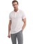Erkek Polo Yaka Slim Fit Pike Düz Pamuklu Tişört 2