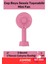 Pembe Mini USB Şarjlı 3 Kademe Sessiz Taşınabilir Soğutucu Vantilatör 1