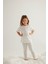 Kız Çocuk Pamuklu Reglan Kısa Kollu Uzun Pijama Takımı 1