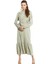 Farbalalı Katlı Elbise KAY.VV-A23-93005 2