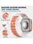 Apple Watch 10 9 8 7 6 Se Ultra Uyumlu 42 44 45 46 49MM Çift Renk Bakla Desen Hibrit Silikon Kordon 4