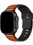 Apple Watch 10 9 8 7 6 Se Ultra Uyumlu 42 44 45 46 49MM Çift Renk Bakla Desen Hibrit Silikon Kordon 1