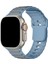Apple Watch 10 9 8 7 6 Se Ultra Uyumlu 42 44 45 46 49MM Çift Renk Bakla Desen Hibrit Silikon Kordon 1