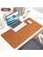 Cilt Hissi Veren Çılgın At Deri Masa Matı Hakiki Deri Mouse Pad Büyük Boy Ofis Bilgisayar Pedi Deri Çalışma Masası Matı (Yurt Dışından) 1