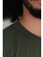 Erkek Slim Fit Sıfır Yaka Fanila T-Shirt 3