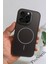 IPhone 16 Pro Max Uyumlu Kılıf Magsafe Şarj Özellikli Karbon Fiber Premium Kapak 1