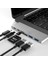 Ally 6 In1 Usb-C Hub Daul USB 3.0 Type-C Şarj Kart Reader Çoğaltıcı HUB-(5775 - MRK9937-6706 1
