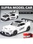 1:22 Toyota Supra Araba Yarışı Modeli Alaşım Pres Döküm ve Oyuncak Metal Araçlar Oyuncak Araba Modeli Yüksek Simülasyon Ses Işığı Çocuk Oyuncakları (Yurt Dışından) 1