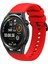 Huawei Watch Gt Runner Uyumlu Kordon Yumuşak Dokulu Soft Renk Tokalı Silikon Kayış 1