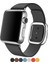 Ally Apple Watch 7-8 41MM 6-5-4 40MM Deri Kordon Kayış Modern Toka 3-2-1 38MM-(577 - MRK8905-1269 2