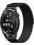 Huawei Watch Gt Runner Uyumlu Kordon Hasır Metal Örgü Mıknatıslı Kayış 1