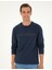 Erkek Koyu Lacivert Regular Fit Sweatshirt 50279523-VR100 3