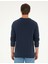 Erkek Koyu Lacivert Regular Fit Sweatshirt 50279523-VR100 5