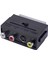 Scart Rca S-Video Dönüştürücü 🔁 In/out Anahtarlı Görüntü ve Ses Adaptörü 2
