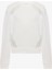 Beyaz Bisiklet Yaka Nakış Detaylı Sweatshirt 6