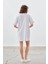 Kadın Pamuklu Pique Cepli Kısa Kollu Elbise 4
