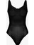 Siyah Askılı Mesh Bodysuit 6