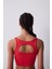 Sporty Cut Out Kırmızı Üst 6