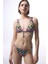 Celine Deep V Zigzag Bikini Üstü 6