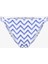 Bianna Navy Side Zigzag Desenli Hipkini Bikini Altı 9