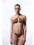 Kahverengi Libby Side Tokalı Slip Bikini Altı 9
