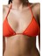 Turuncu Sona Üçgen Bikini Üstü 9