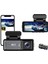 Mını Çift Lensli Wifi Gps Dash Kamera - 4K Ön Kamera & 1080P Arka Kamera, Gece Görüşü, Park Modu, Geniş Açılı Lens, Döngüsel Kayıt, 128GB Sd Kart Desteği (Dahil Değildir) M6 1