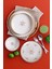 Güral Porselen Flow Premium Seri 24 Parça 6 Kişilik Bone Yemek Takımı (Desen Atmama Garantili) 1