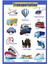Anaokulu Çocukları Öğrenme Öncesi Çocuklara Yö Eğ Poster Tablosu Taşıma_1 (Yurt Dışından) 2
