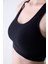 Removable Padded Racer Siyah Sütyen 6