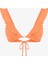 Turuncu Mango Deep Frill Bikini Üstü 5