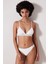 Opal Side Işlemeli Kırık Beyaz Bikini Altı 6
