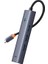 Yesnıce 4-Port Hub Macbook Air M1/m2/m3/m4 Pro Uyumlu Type-C To USB3.0*3+RJ45*1 3