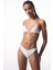 Beyaz Pearl Boncuklu Üçgen Bikini Üstü - Gamze Erçel Koleksiyonu 6