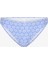 Mavi Geometrik Desenli Bikini Altı 4